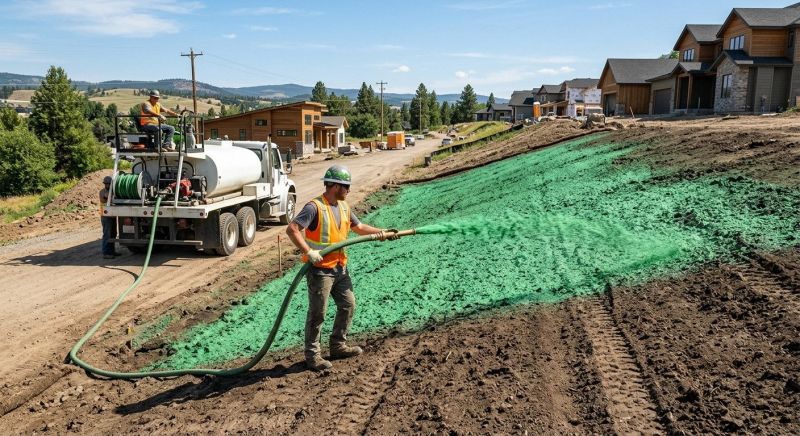 Slope Seeding in Ventura County, CA